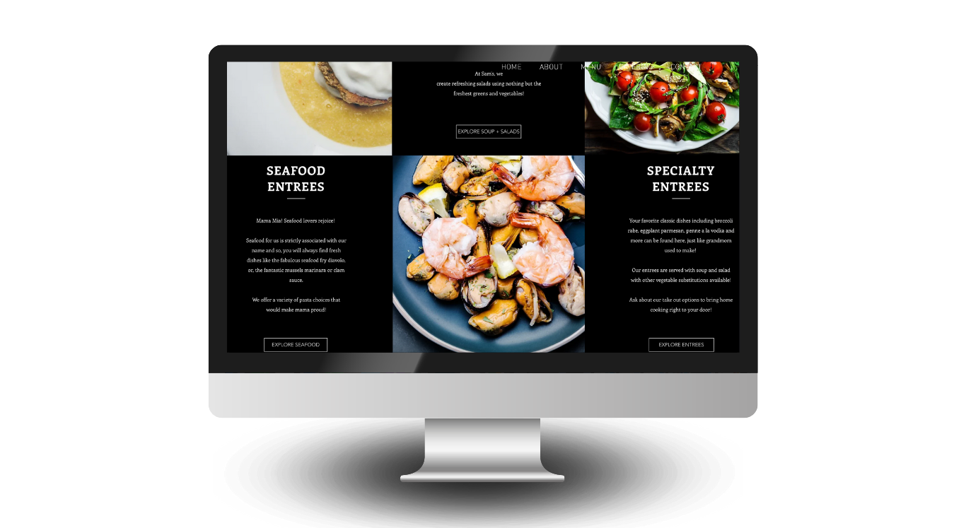 West Palm beach website for Italian Restaurant